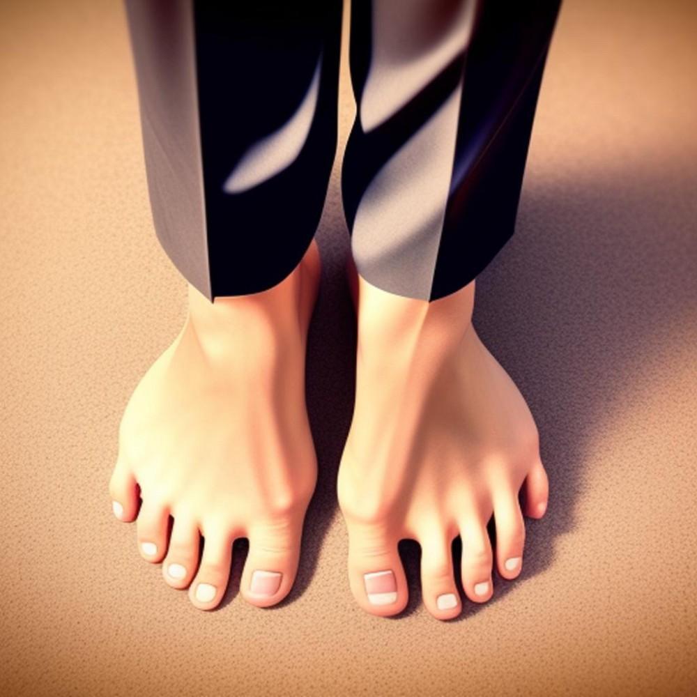 Ganglion cyst of foot. Benign Lesion